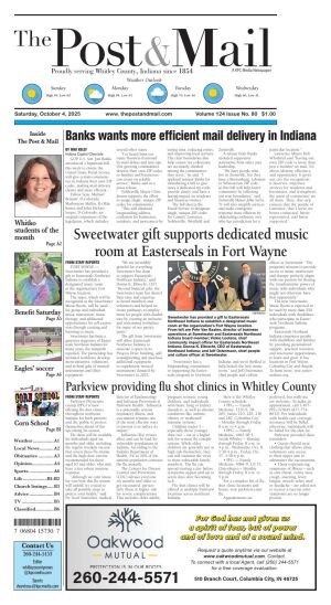 Page A1 | The Post & Mail E-edition | thepostandmail.com