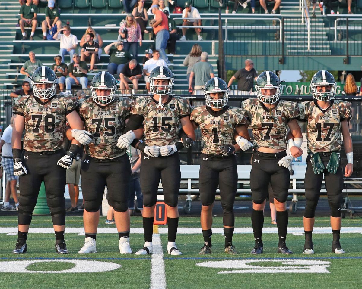 High school football teams across Ohio to wear camouflage jerseys