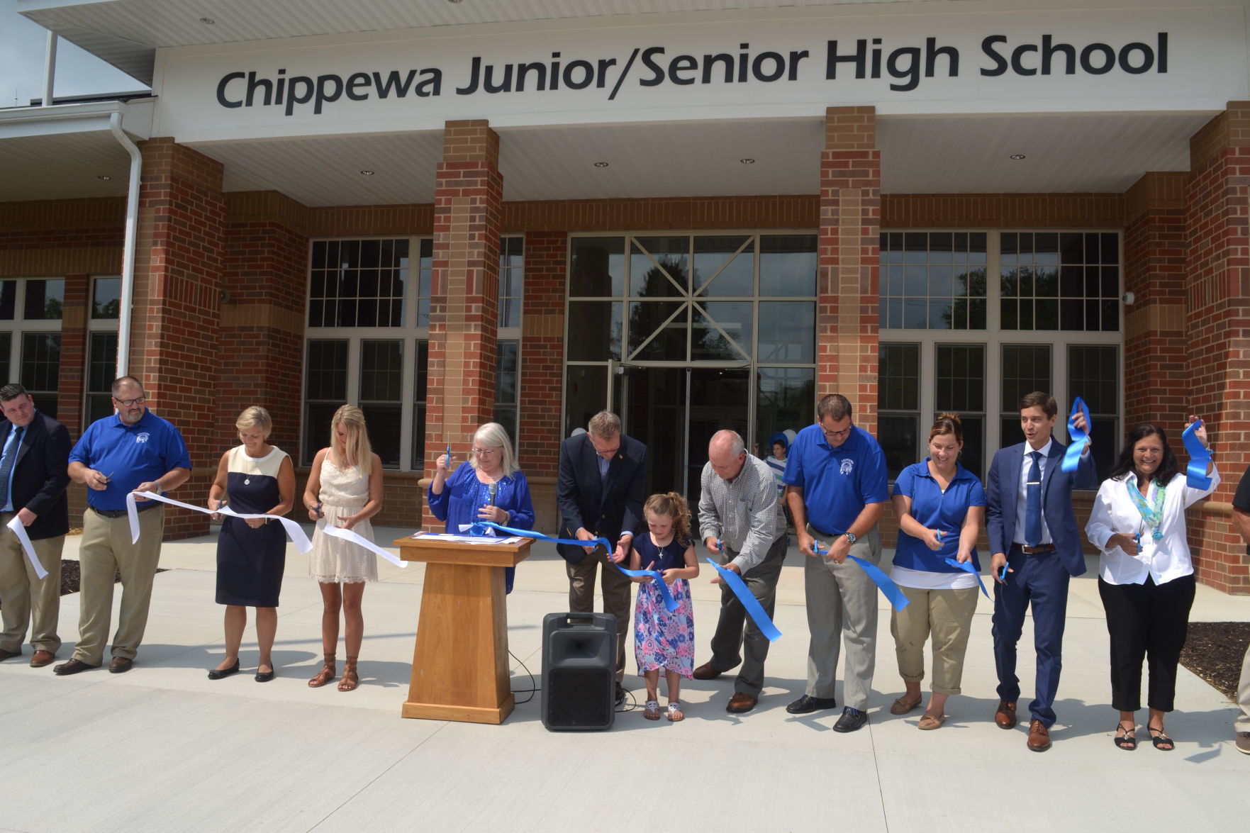 Ribbon cut on new school Northern Wayne thepostnewspapers