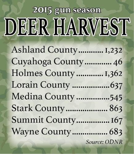Hunters harvest over 73K deer during gun season