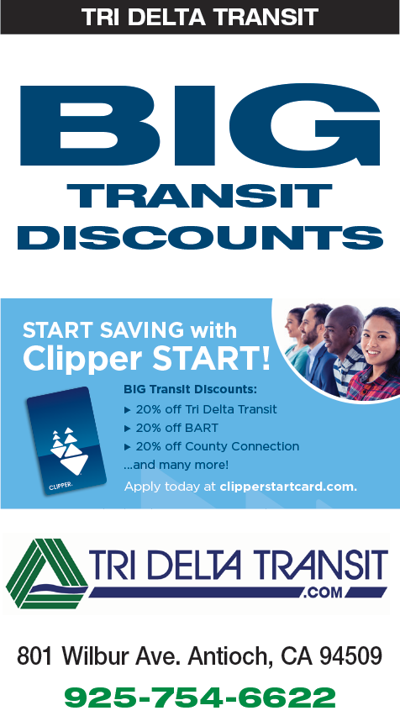 BIG Transit Discounts at Tri Delta Transit