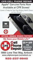 $5.00 Off any Accessory Product at CPR Cell Phone Repair