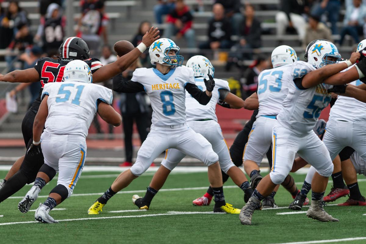 Heritage v James Logan football