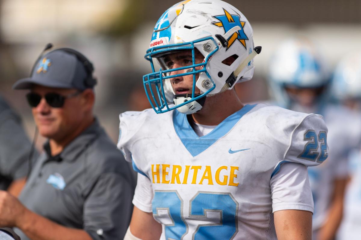 Heritage v James Logan football