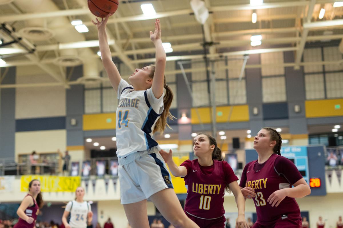 LHS v HHS girls b-ball