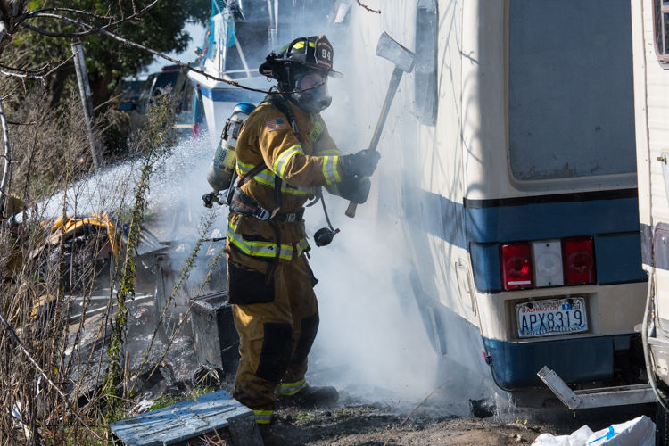 Fire destroys RV at Holland Riverside Marina in Knightsen News