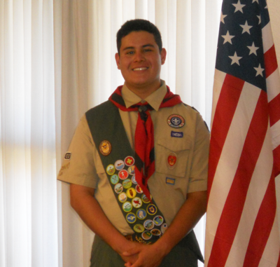 Eagle Scout Mauricio A. Baltrons