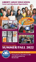 Liberty Adult Education Schedule of Classes Summer/Fall 2022