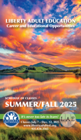 Liberty Adult Education Schedule of Classes Summer/Fall 2025