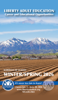 Liberty Adult Education Schedule of Classes Winter/Spring 2026