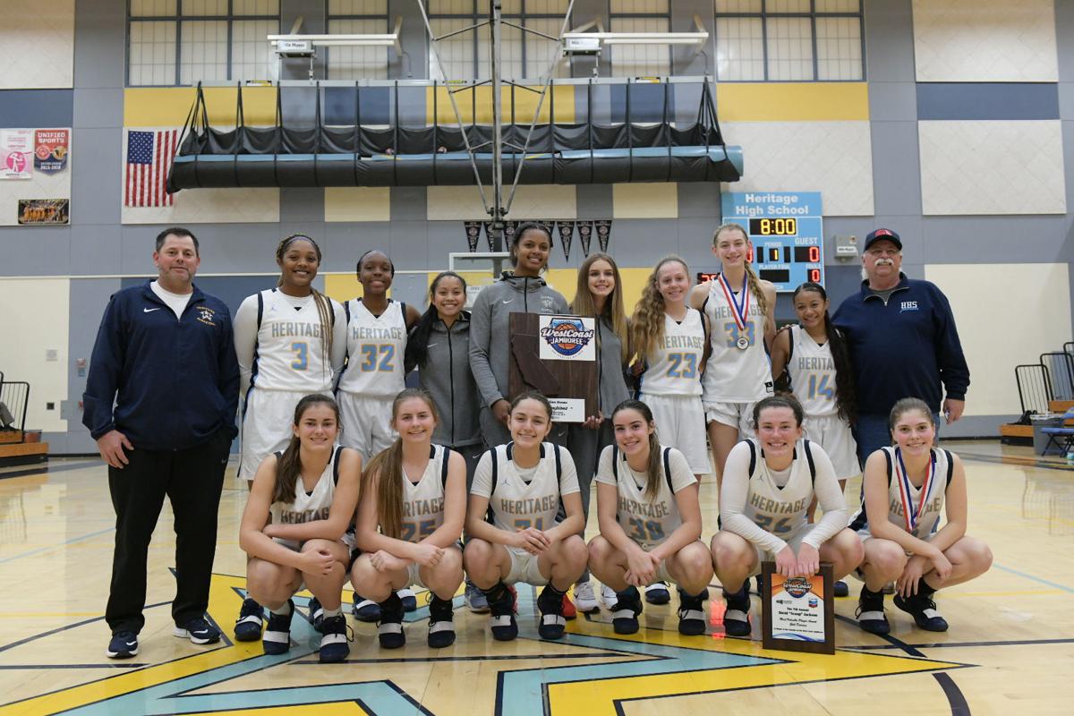 Heritage Girls Basketball Team Wins West Coast Jamboree Gold