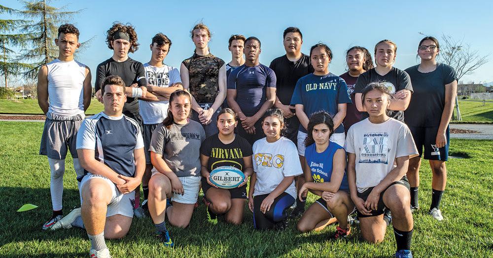 Liberty Union High School District students team up for rugby Sports