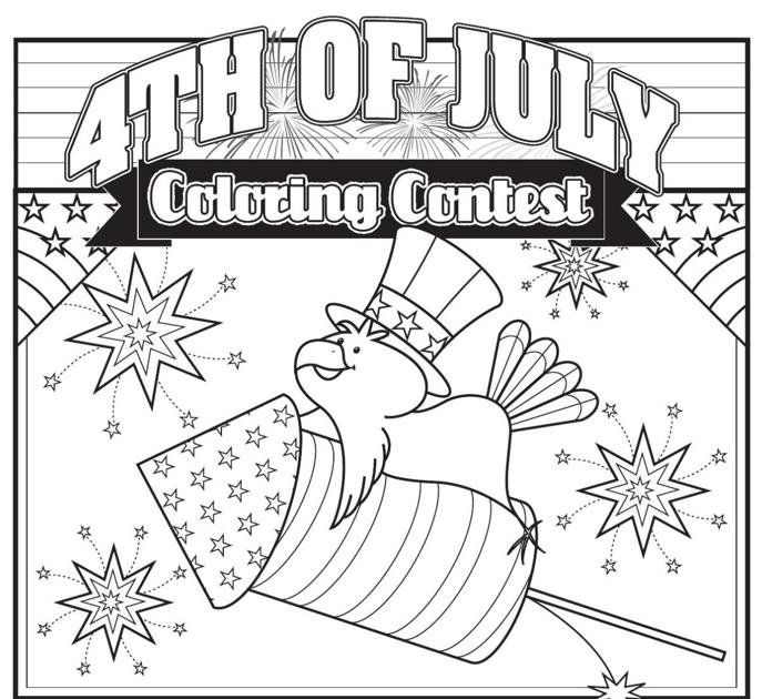 4th Of July Coloring Page Video 4th of July Coloring Page | | thepress.net
