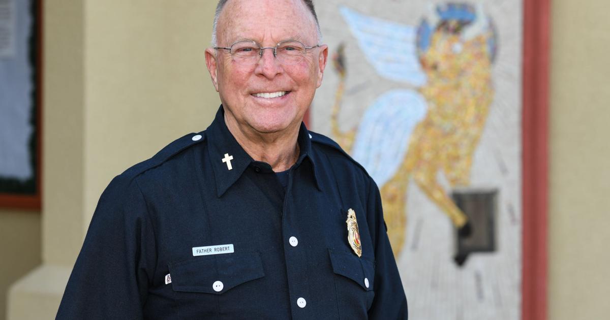 Father Robert Rien Fr. Robert Rien: Chaplain serves needs of East Contra Costa Fire ...