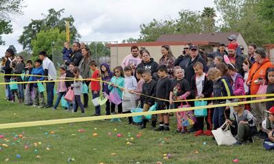 A joyous Easter outdoors in East County - egg hunt