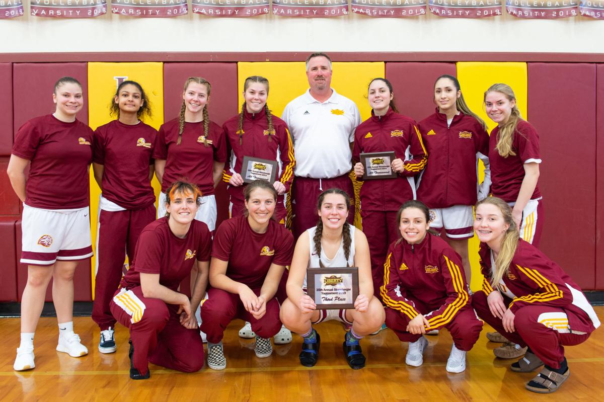 Liberty Girls Basketball Team Captures Third In Stonebarger