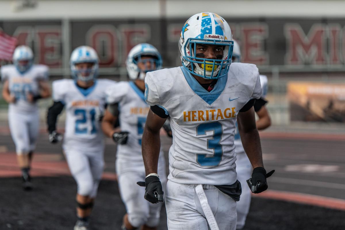 Heritage v James Logan football