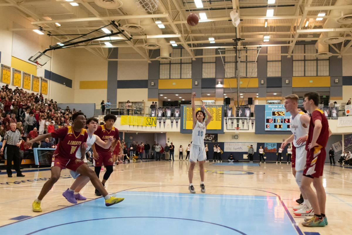 LHS v HHS boys b-ball