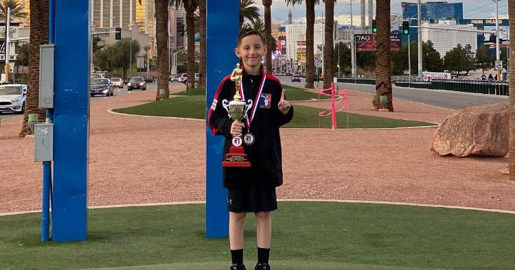 Jackson Ramirez Oakley's Jackson Ramirez wins National Elks Hoop Shoot free throw ...