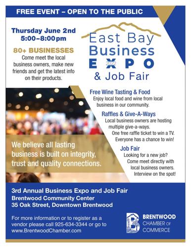 3rd Annual East Bay Business Expo & Job Fair