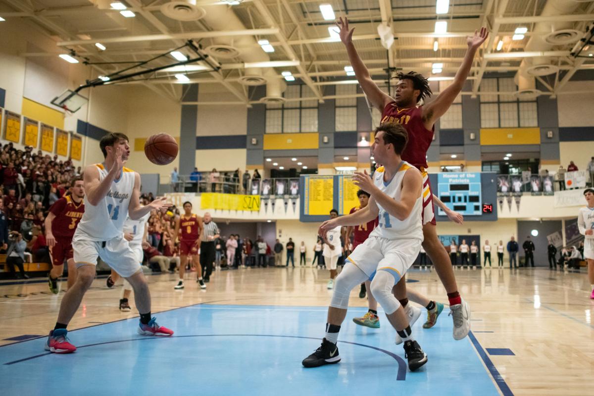 LHS v HHS boys b-ball
