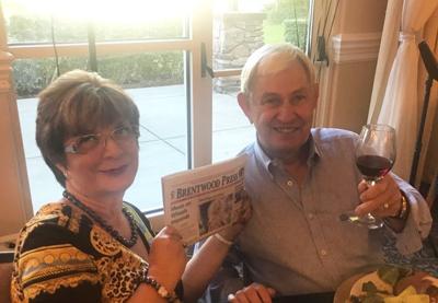 Marie and Bob Lawrence celebrated Bob’s milestone 80th birthday