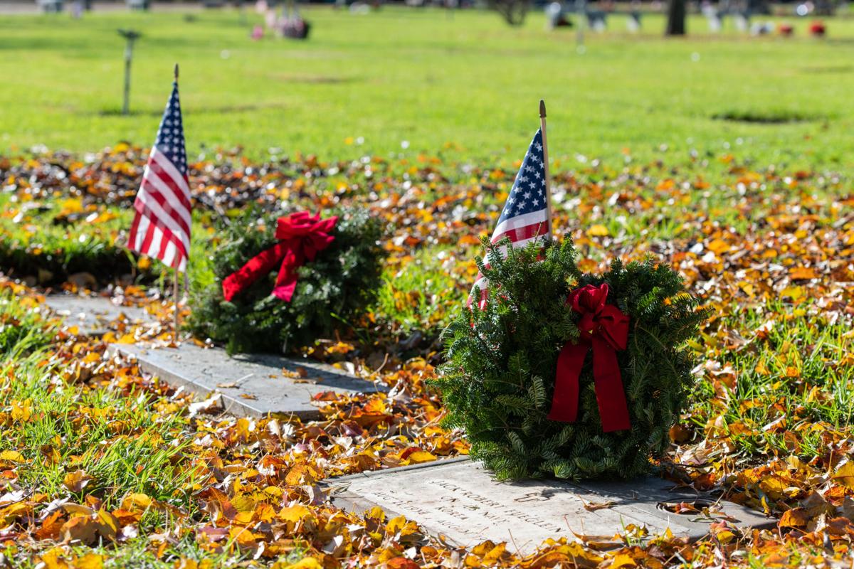 Laying Wreaths across Brentwood Features