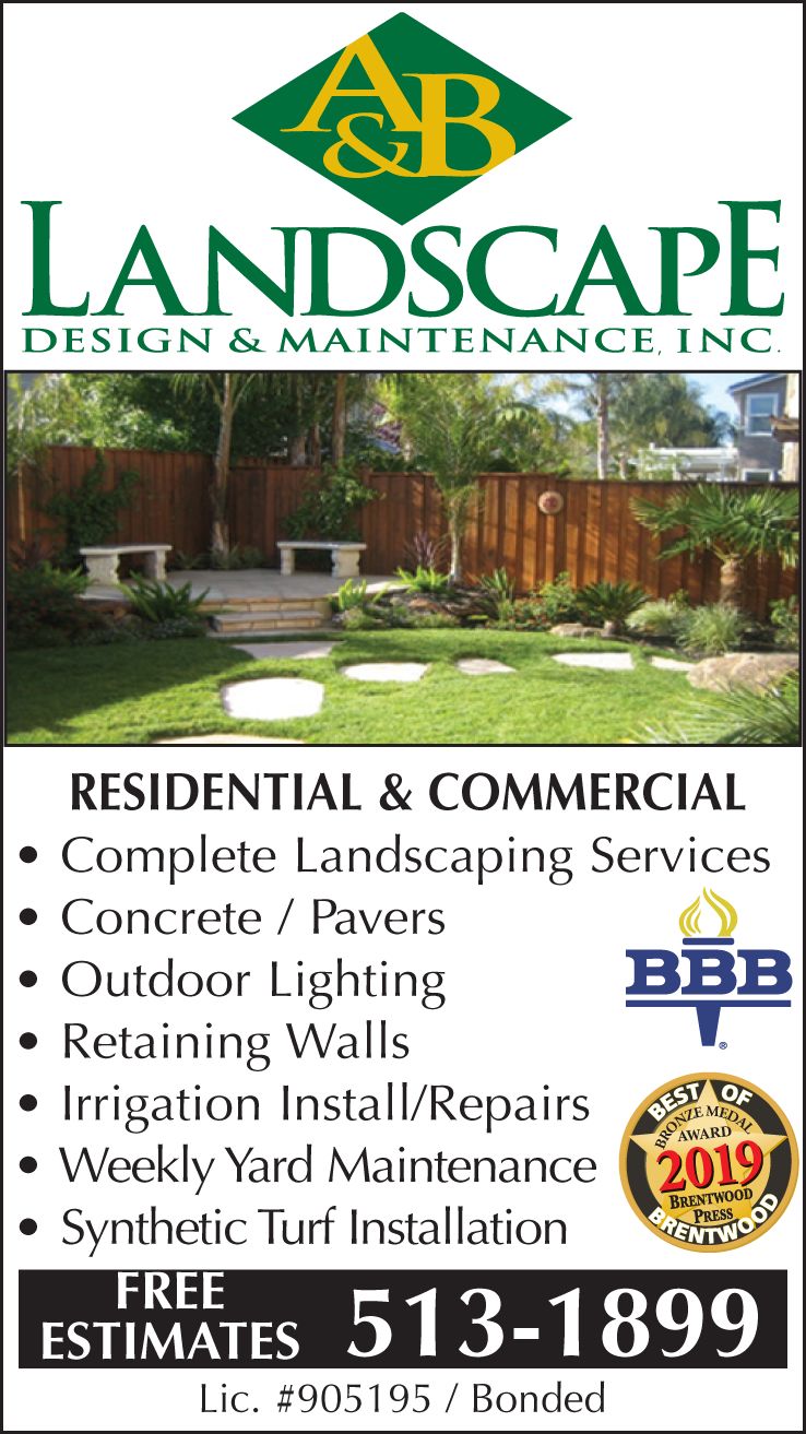 A & B Landscape Design & Maintenance | Lawn Maintenance | Landscape ...