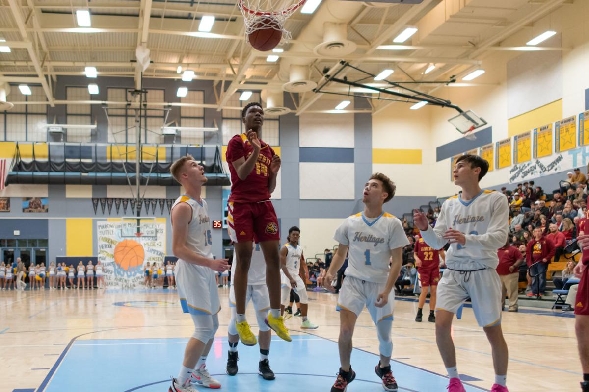 LHS v HHS boys b-ball