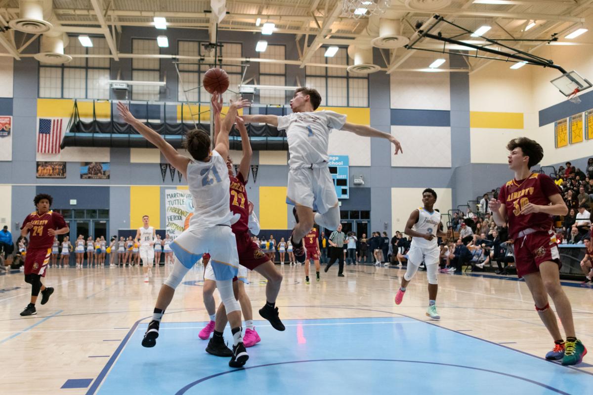 LHS v HHS boys b-ball