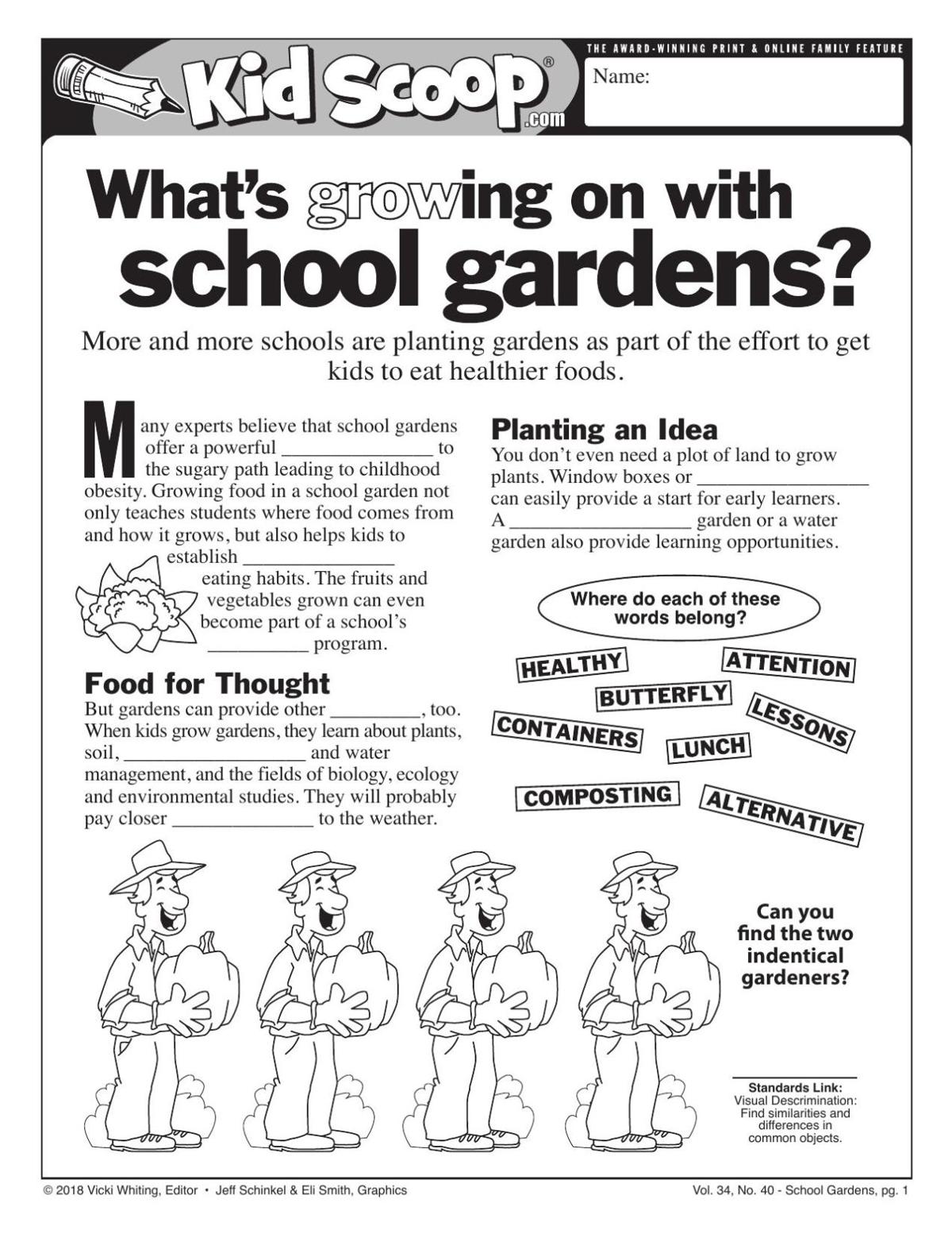What's growing on with school gardens?