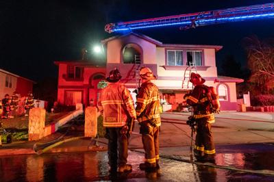 Stanford Way house fire causes heavy damage, displaces 2