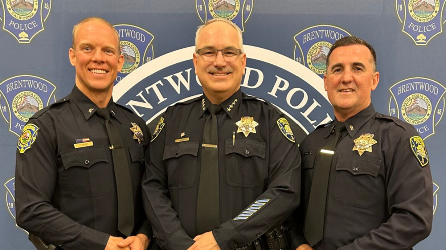Brentwood police promote two long-time officers to lieutenant