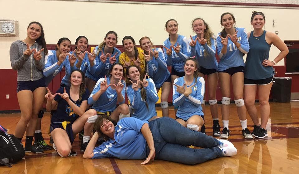 Heritage High School girls' volleyball team wins league ...
