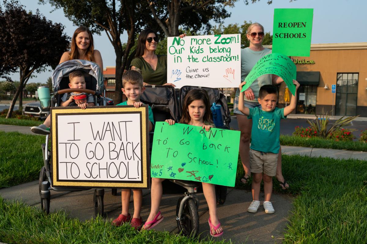 Photos Reopen California Schools rally in Brentwood | Slideshows | thepress.net