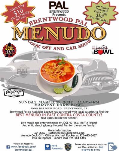 Menudo Cook Off and Car Show Fundraiser | Community Calendar | thepress.net