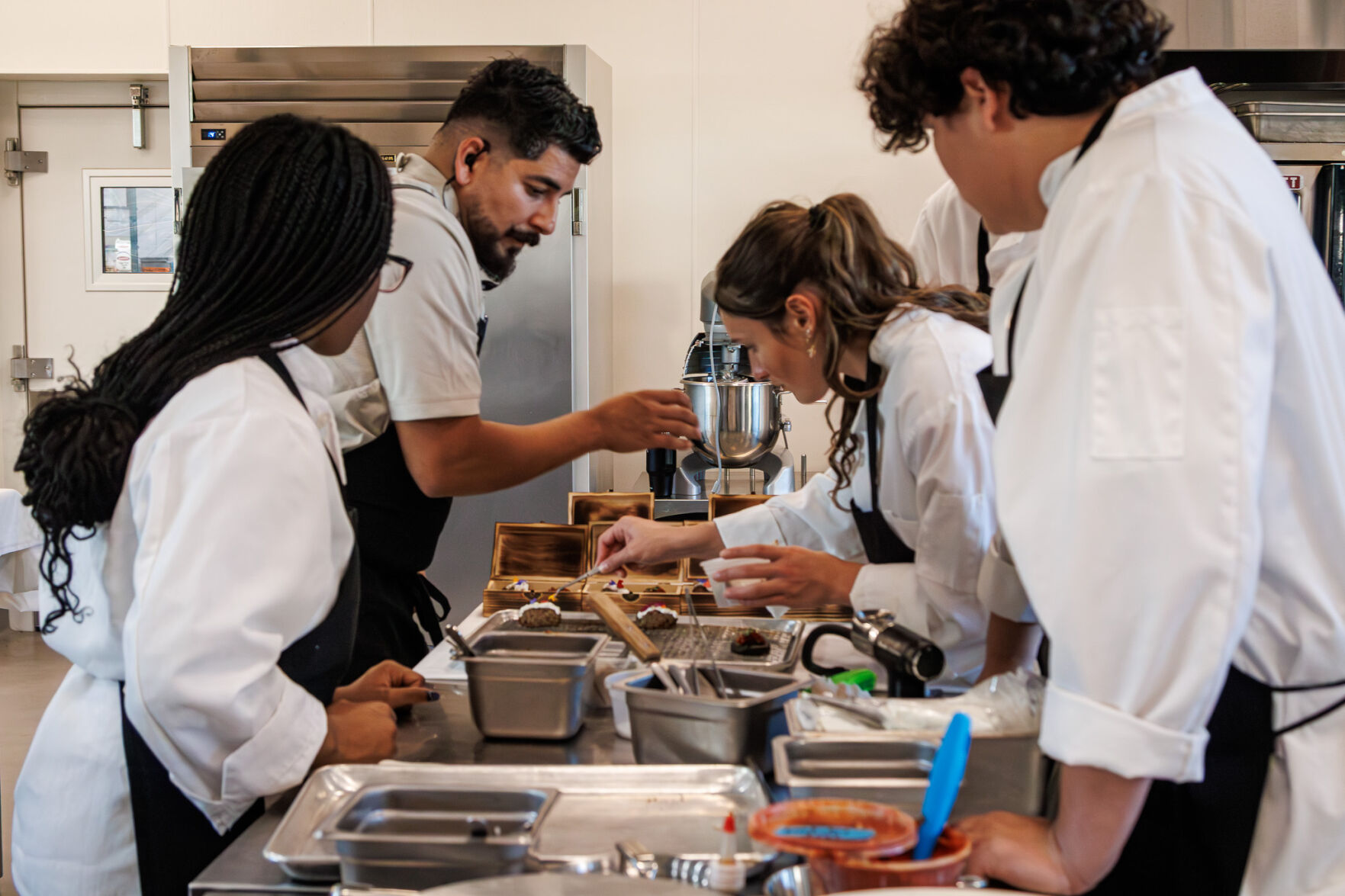 Student Restaurant Activity Heritage culinary students turn classroom into restaurant for annual ...
