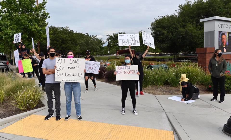 Protesters gather near Oakley City Hall | News 