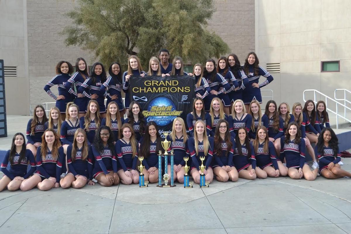 Freedom cheer team shines in Sacramento Sports