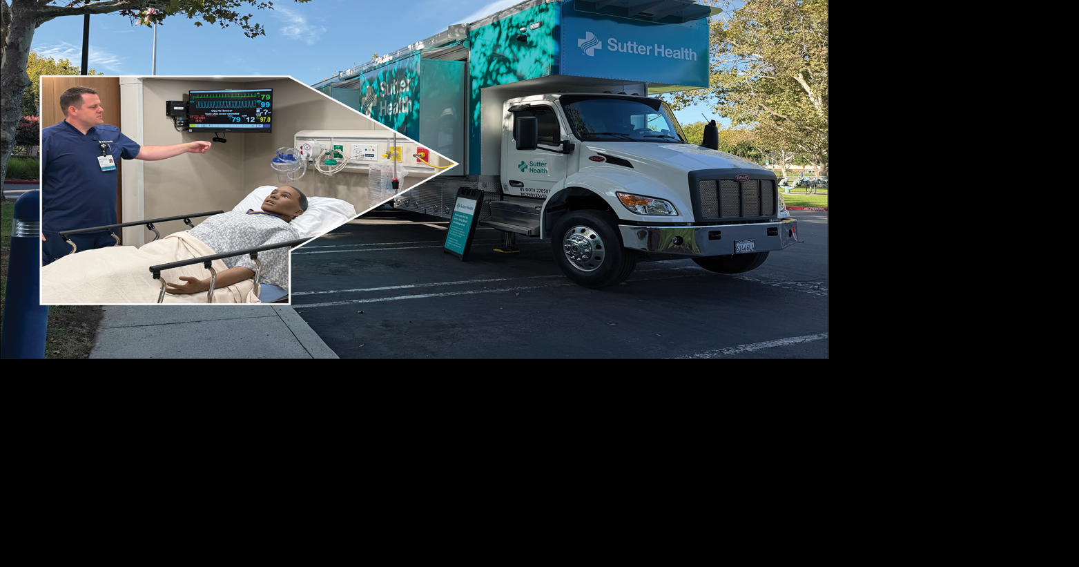 New advanced mobile clinic supports Sutter Health staff training
