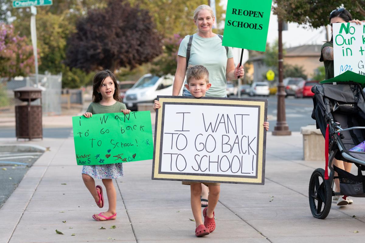 Photos Reopen California Schools rally in Brentwood | Slideshows | thepress.net