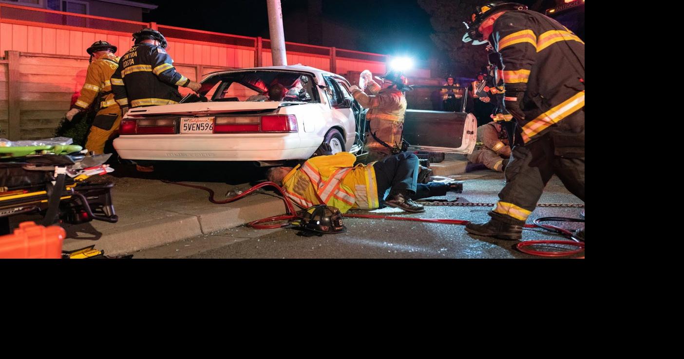 Driver arrested on suspicion of DUI after striking light pole in Oakley ...