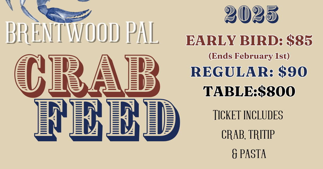 Brentwood PAL Crab Feed Community Calendar thepress net