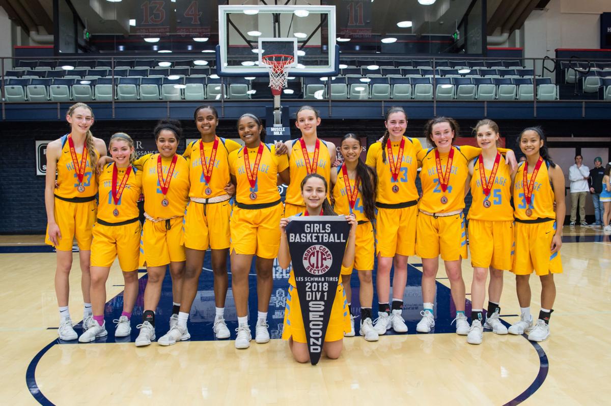 Photos Heritage High School Girls Basketball Take 2nd Place In North Coast Section Division Slideshows Thepress Net