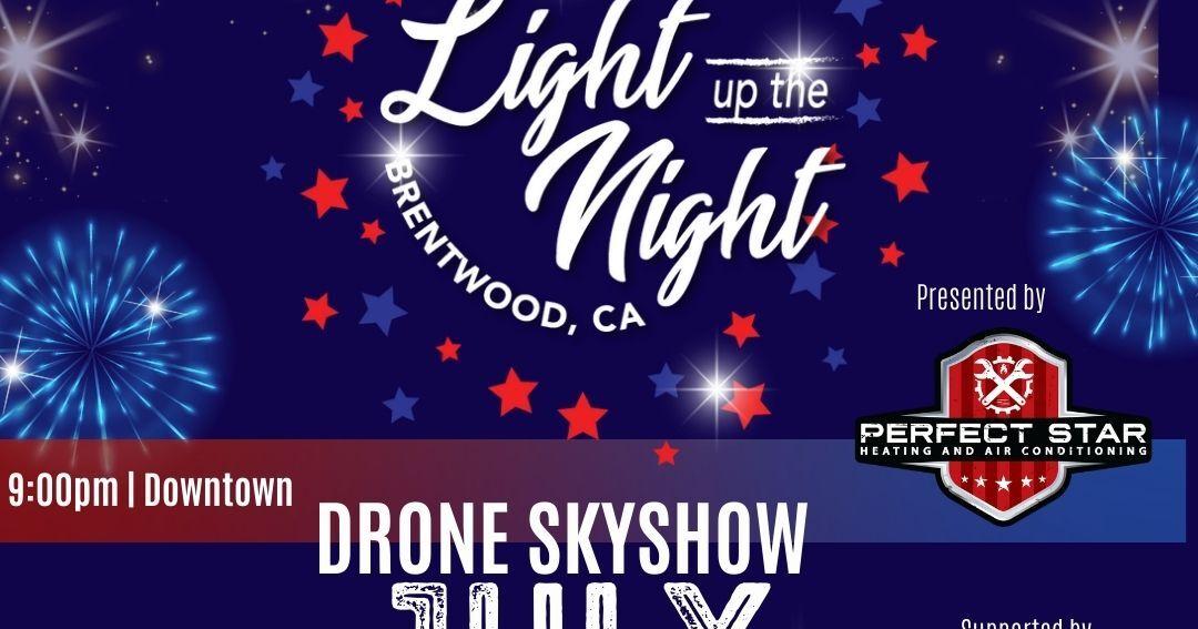 Light Up the Night 4th of July Drone Sky Show Community Calendar