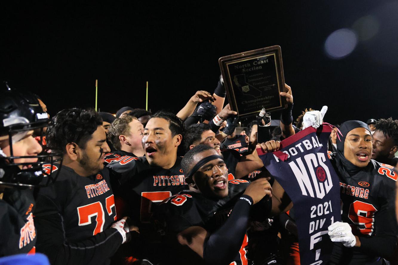 Pittsburg High School football team wins North Coast Section Division 1