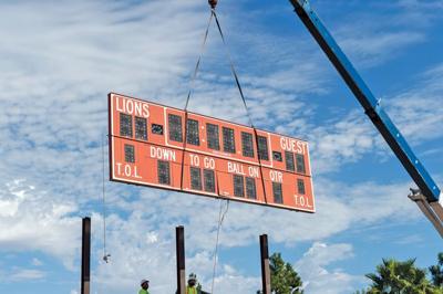 New Liberty Scoreboard