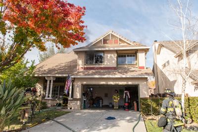 Two displaced in Brentwood residential fire