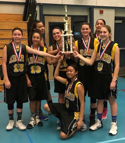 Adams Middle School Girls Basketball Team Wins The Championship