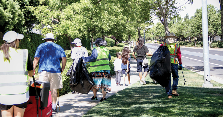Rage for Democracy holds community clean-up, schedules barbecue